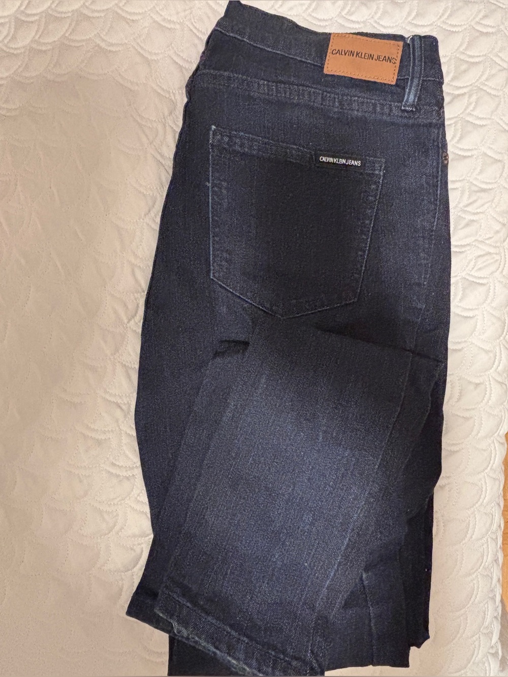 Calvin Klein Women’s Dark Blue Denim Jeans